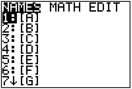 How to write notes on ti 83 plus