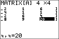 Finding The Inverse Of A Matrix With A Graphing Calculator