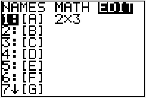 Multiplying Matrices With The Ti83 Or Ti84 Calculator Mathbootcamps